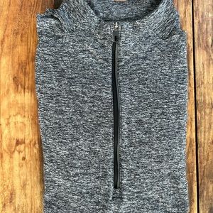 Lululemon long sleeve surge half zip. Grey Medium. Great condition.